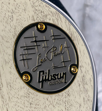 NEW ! Gibson Custom Shop Historic '54 Les Paul Custom Reissue Dealer Select - P-90's Staple Pick-Up - TV White - VOS - Authorized Dealer - 9.3 lbs - G07164