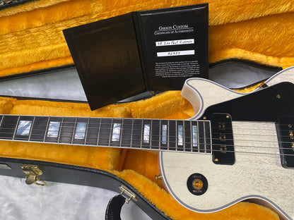 NEW ! Gibson Custom Shop Historic '54 Les Paul Custom Reissue Dealer Select - P-90's Staple Pick-Up - TV White - VOS - Authorized Dealer - 9.3 lbs - G07164