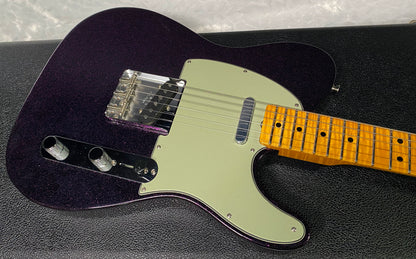 NEW! Fender Custom Shop Flamethrower Telecaster Custom - NOS - Modern Specs - Texas Special Pick-Ups - AAAA Flamed Neck - Magenta Sparkle - Authorized Dealer - 7.55lbs - G07167