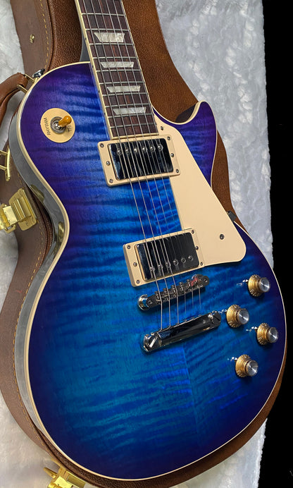NEW! Gibson Les Paul Standard '60s Blueberry Burst - Authorized Dealer - Amazing Curly Flame Top - Only 8.8 lbs - G07887