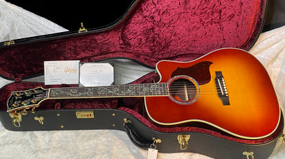 NEW! Gibson Acoustic Songwriter Custom EC Vine Acoustic-Electric Guitar - Rosewood Burst - Greatest Hits II - Authorized Dealer - G06404