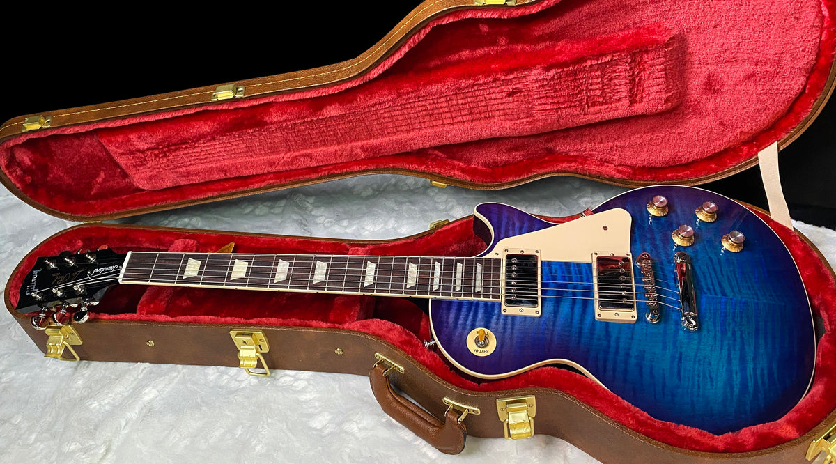NEW! Gibson Les Paul Standard '60s Blueberry Burst - Authorized Dealer - Amazing Curly Flame Top - Only 8.8 lbs - G07887