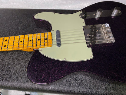 NEW! Fender Custom Shop Flamethrower Telecaster Custom - NOS - Modern Specs - Texas Special Pick-Ups - AAAA Flamed Neck - Magenta Sparkle - Authorized Dealer - 7.55lbs - G07167