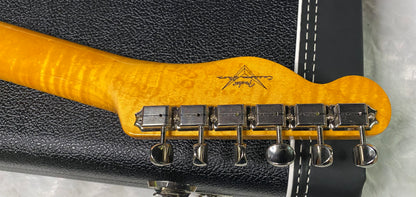 NEW! Fender Custom Shop Flamethrower Telecaster Custom - NOS - Modern Specs - Texas Special Pick-Ups - AAAA Flamed Neck - Magenta Sparkle - Authorized Dealer - 7.55lbs - G07167