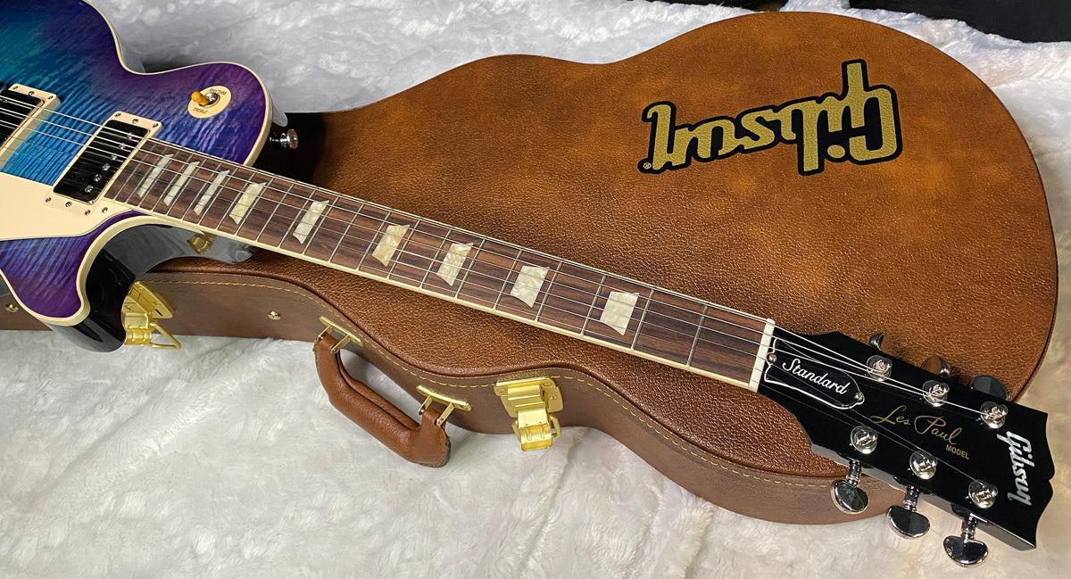 NEW! Gibson Les Paul Standard '60s Blueberry Burst - Authorized Dealer - Absolutely KILLER Curly Flame Top - Only 8.7 lbs - G07889