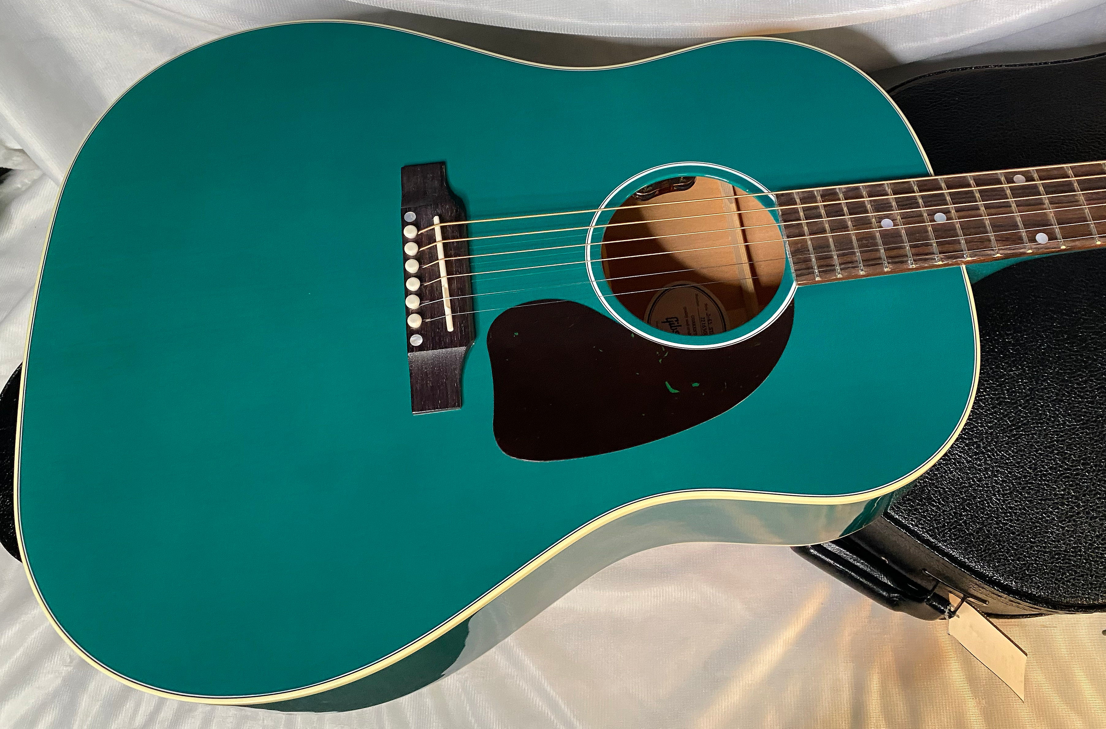 NEW! Gibson J-45 Standard Acoustic Electric Guitar - Translucent Teal - Authorized Dealer - 4.8lbs - G05729