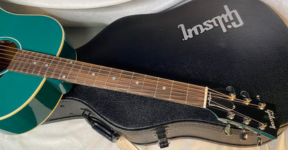 NEW! Gibson J-45 Standard Acoustic Electric Guitar - Translucent Teal - Authorized Dealer - 4.8lbs - G05729
