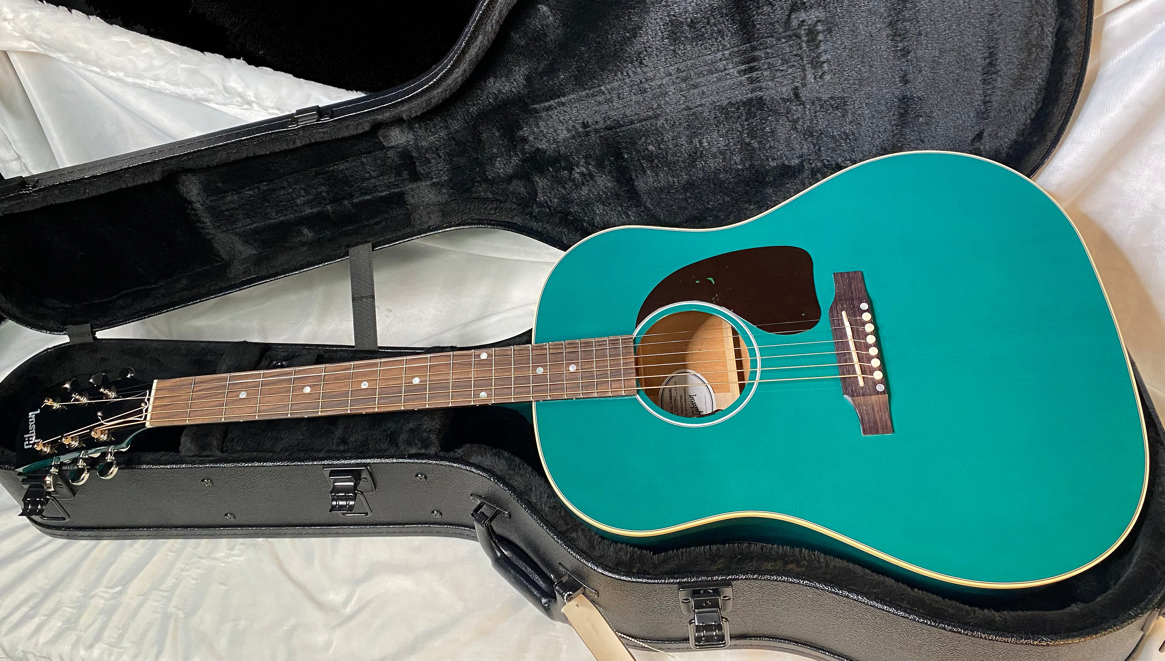 NEW! Gibson J-45 Standard Acoustic Electric Guitar - Translucent Teal - Authorized Dealer - 4.8lbs - G05729