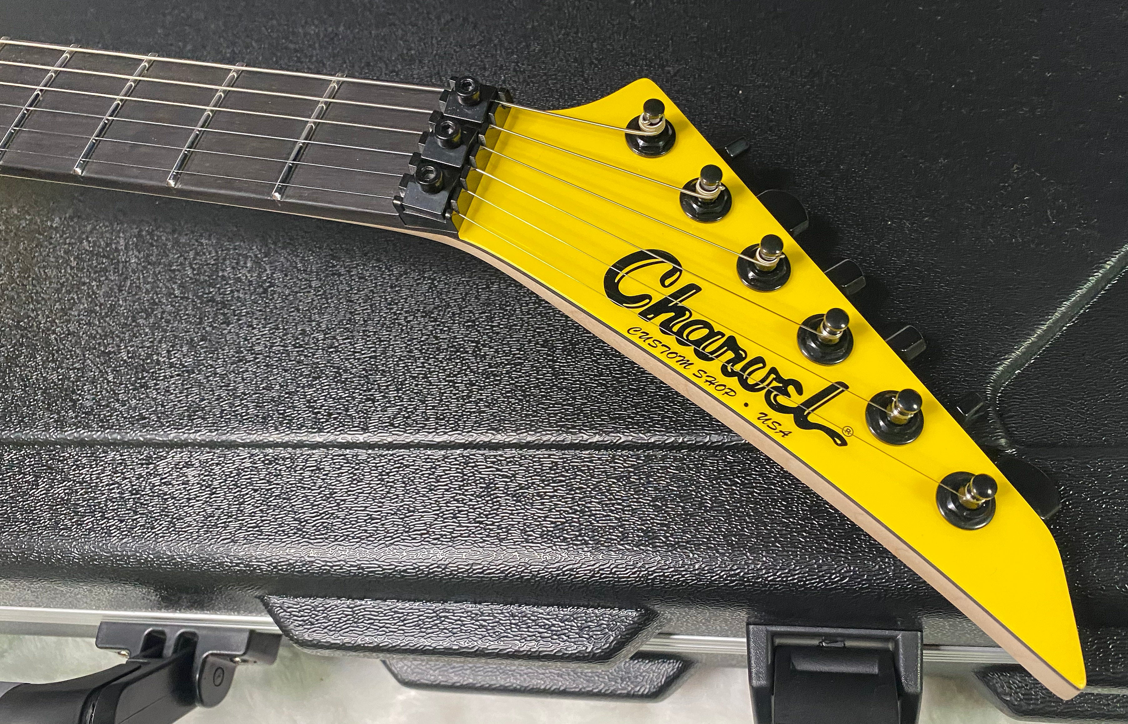 NEW ! Charvel USA Custom Shop Limited Edition San Dimas HS - Yellow Pearl Finish - Authorized Dealer - G07165