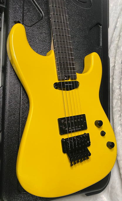 NEW ! Charvel USA Custom Shop Limited Edition San Dimas HS - Yellow Pearl Finish - Authorized Dealer - G07165