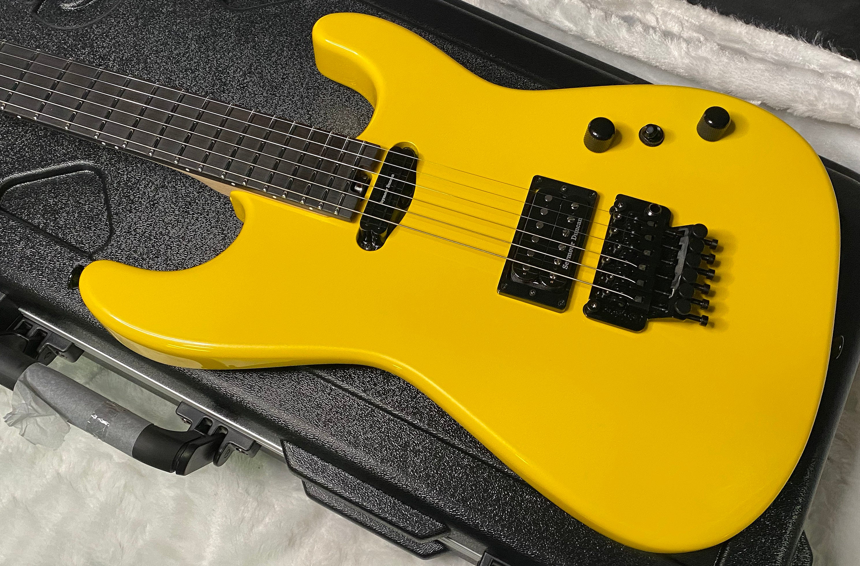 NEW ! Charvel USA Custom Shop Limited Edition San Dimas HS - Yellow Pearl Finish - Authorized Dealer - G07165