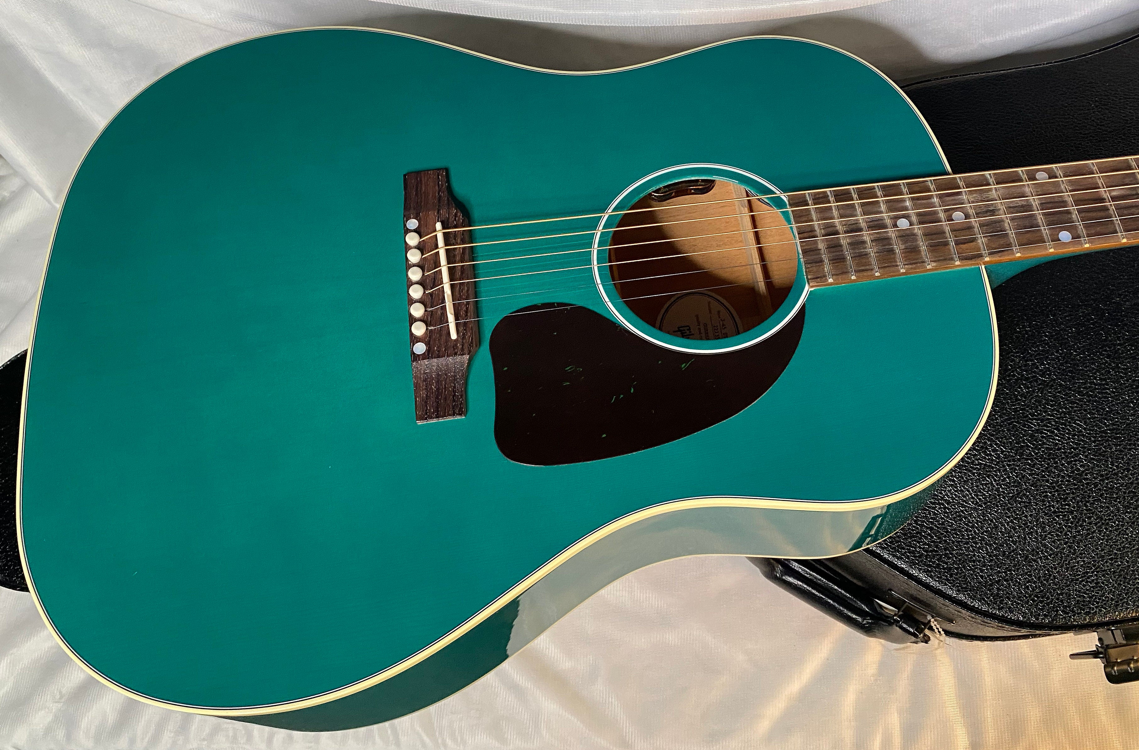 NEW! Gibson J-45 Standard Acoustic Electric Guitar - Translucent Teal - Authorized Dealer - 4.7lbs - G05731