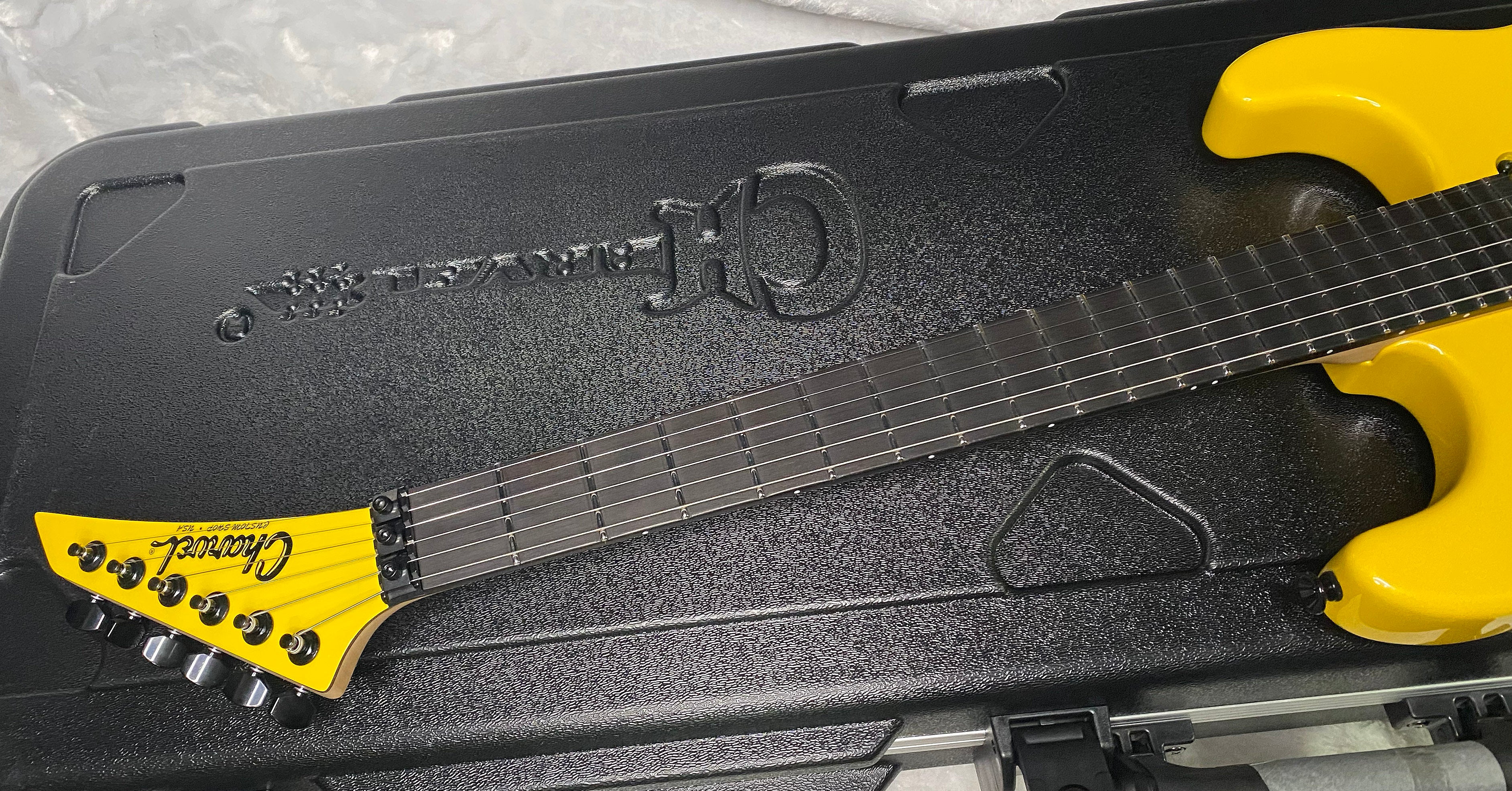 NEW ! Charvel USA Custom Shop Limited Edition San Dimas HS - Yellow Pearl Finish - Authorized Dealer - G07165