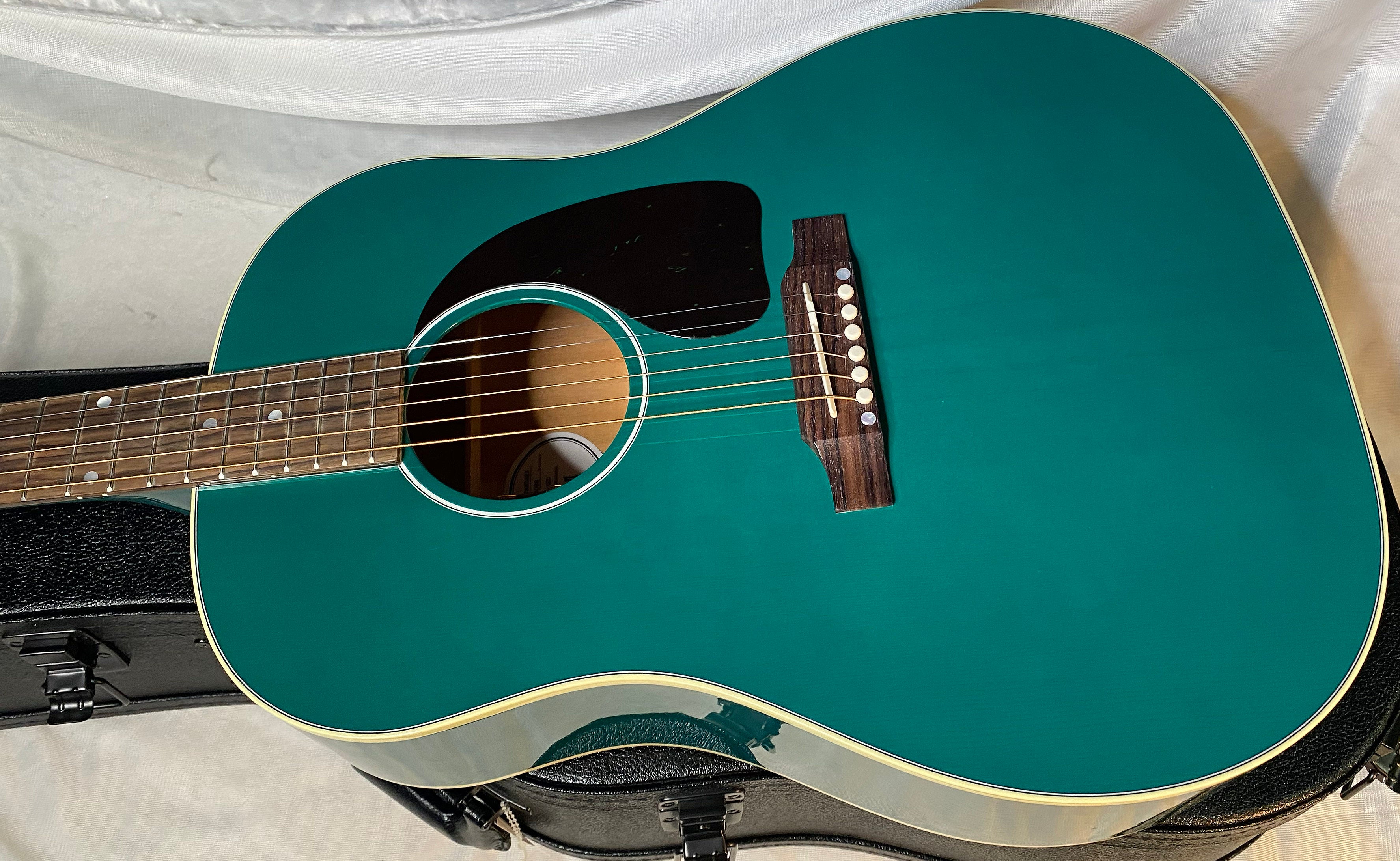 NEW! Gibson J-45 Standard Acoustic Electric Guitar - Translucent Teal - Authorized Dealer - 4.7lbs - G05731