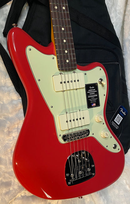 NEW! Fender American Professional Classic Jazzmaster - Faded Dakota Red - Authorized Dealer - G06528