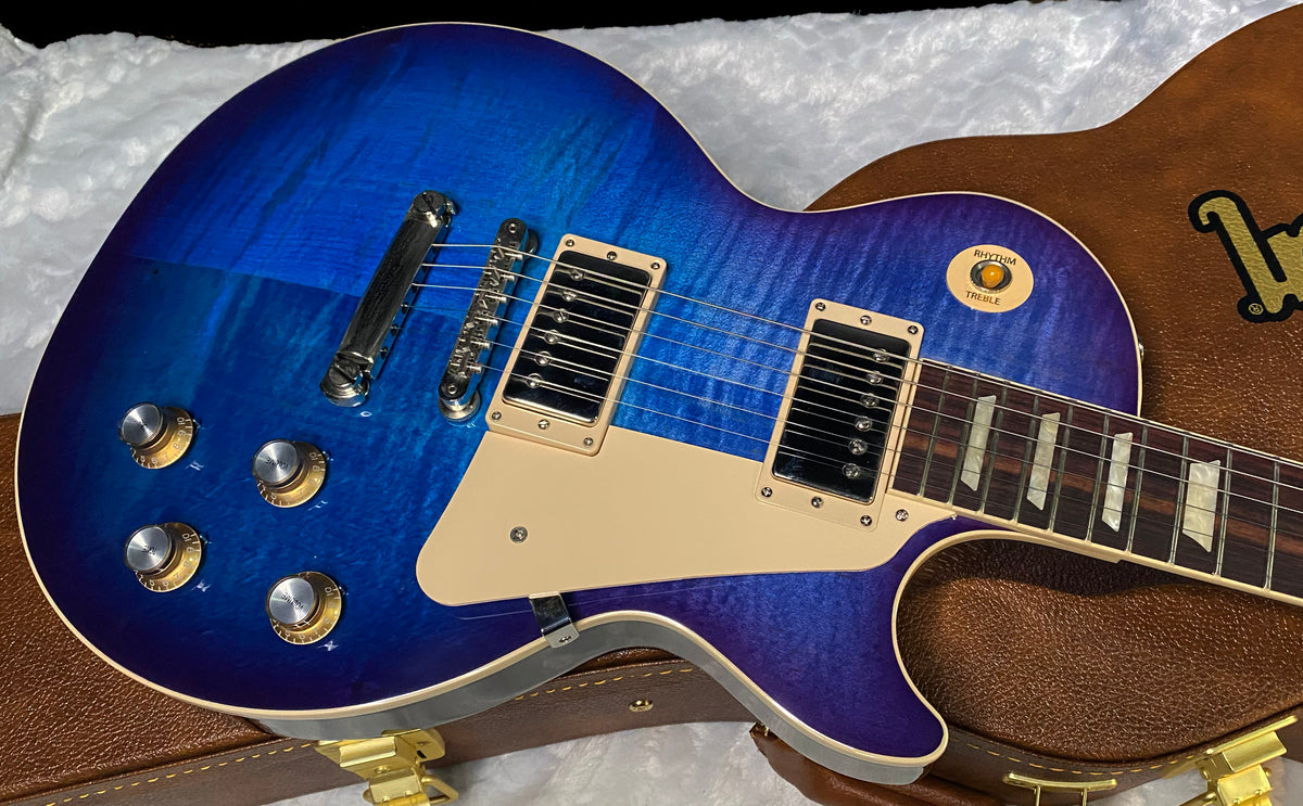 NEW! Gibson Les Paul Standard '60s Blueberry Burst - Authorized Dealer - 9.3 lbs - G07882