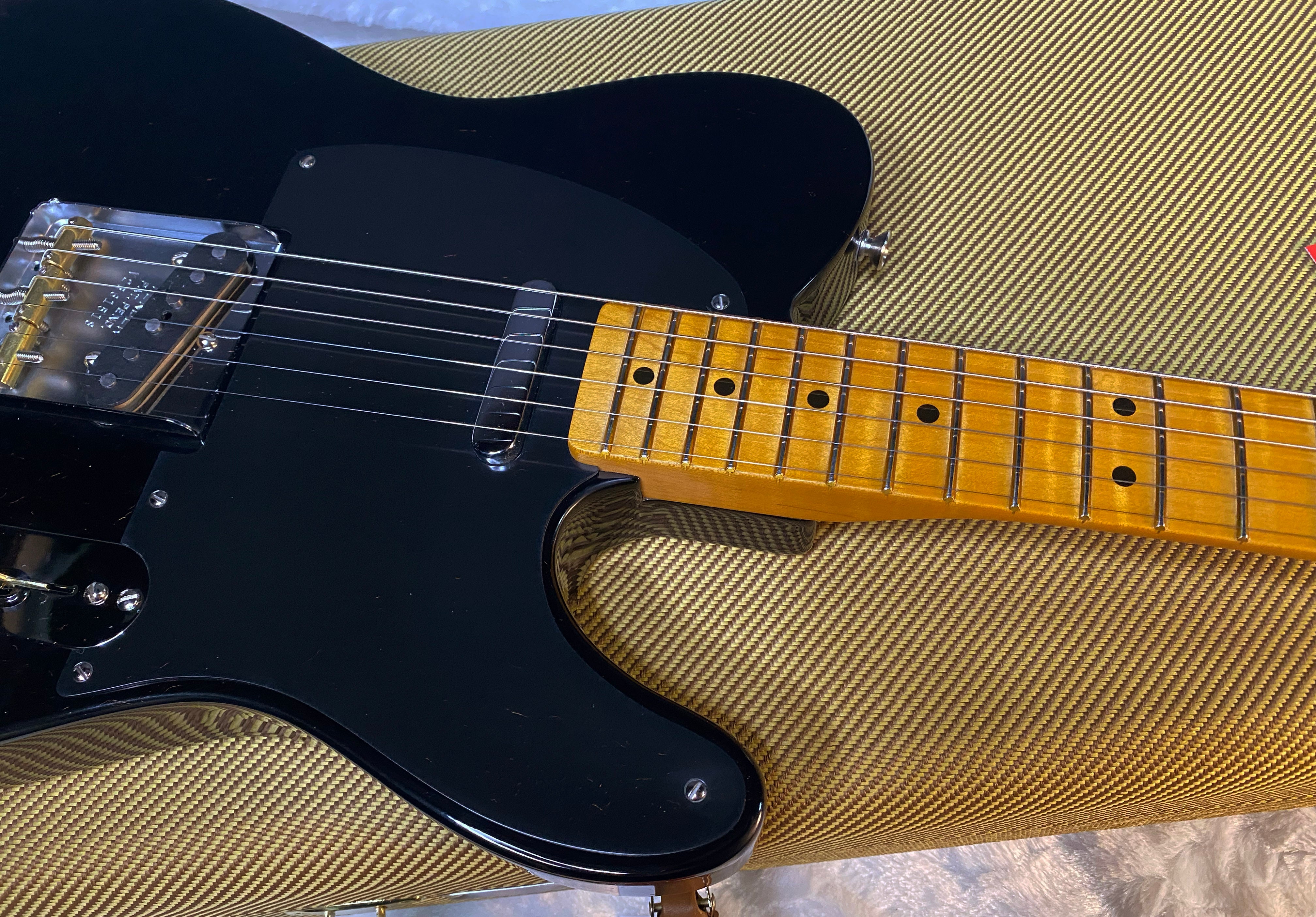 NEW! Fender Limited Edition American Vintage II 1951 Telecaster - Flame Maple Neck / Fingerboard, Black - 7.1lbs - Authorized Dealer - G06517