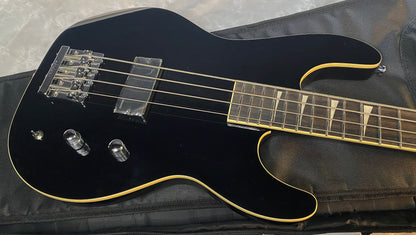 NEW! Jackson Pro Plus Limited Edition Pure Metal Concert Bass CB1A - Gloss Black - Gig Bag - Authorized Dealer - G06542