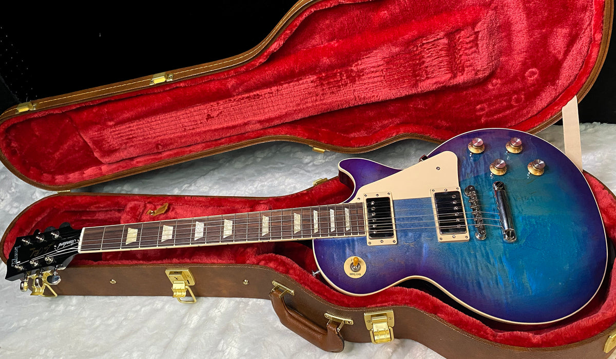 NEW! Gibson Les Paul Standard '60s Blueberry Burst - Authorized Dealer - 9.6 lbs - G07885
