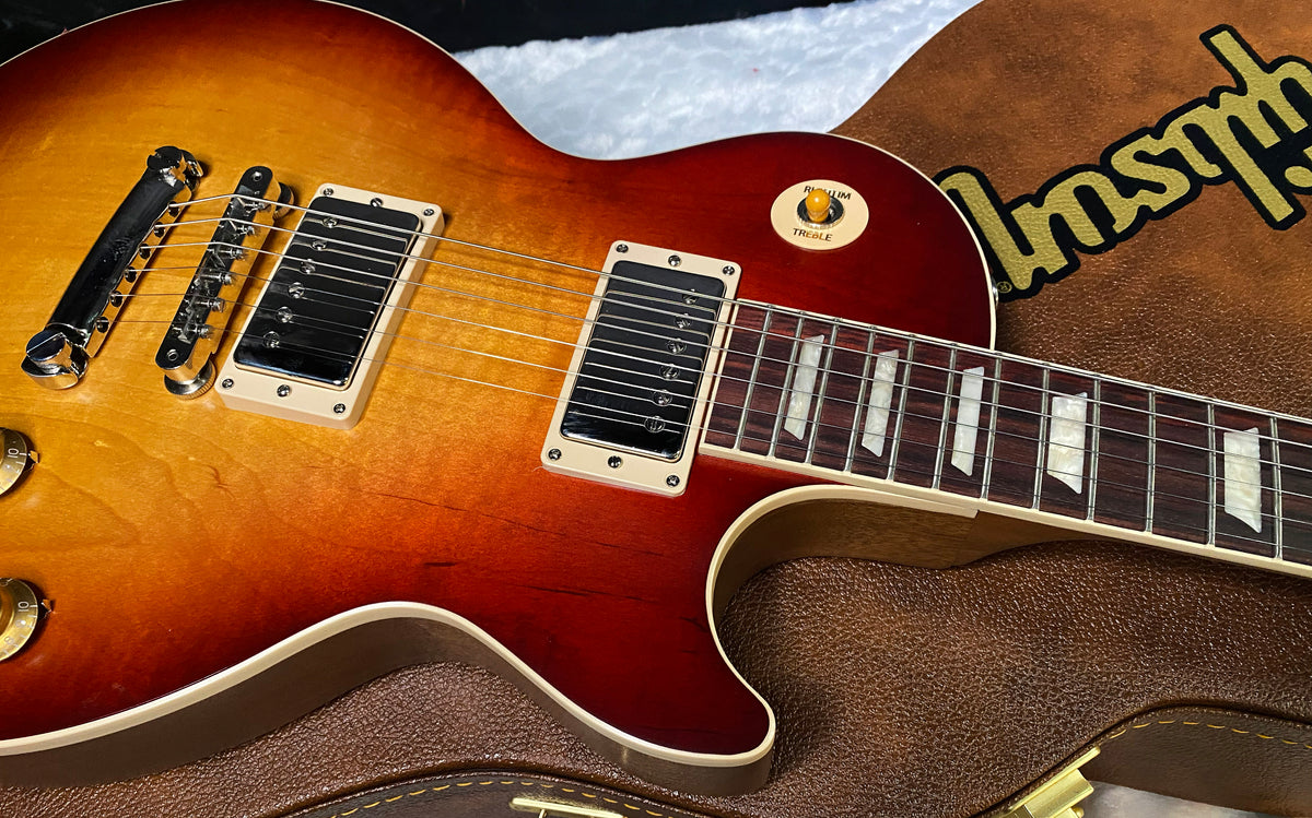 NEW ! 2024 Gibson Les Paul Standard '60s Faded - Vintage Bourbon Burst - Authorized Dealer - 9.1 lbs - G07893