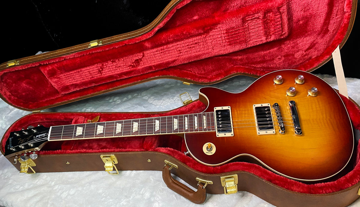 NEW ! 2024 Gibson Les Paul Standard '60s Faded - Vintage Bourbon Burst - Authorized Dealer - 9.1 lbs - G07893