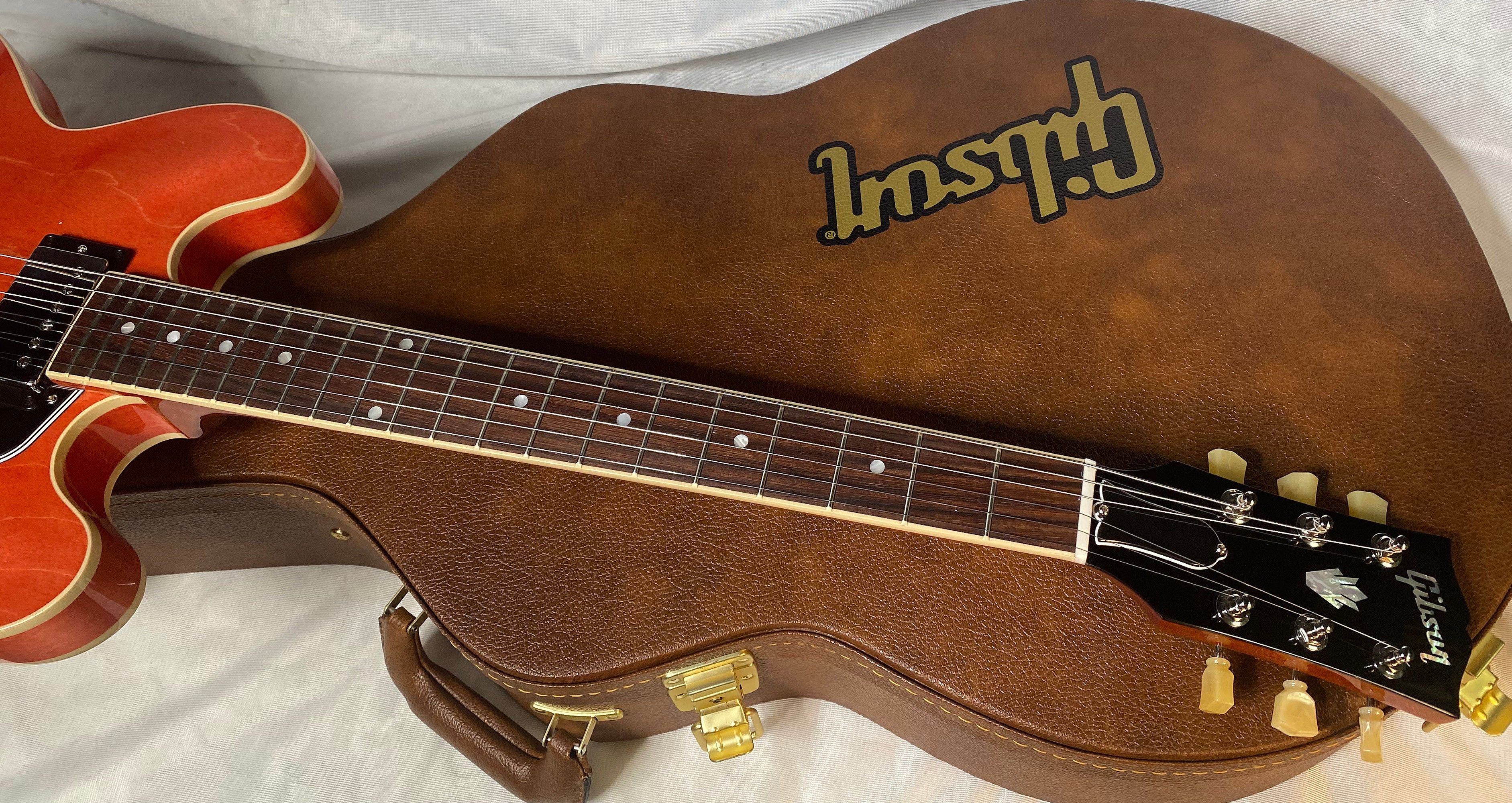 ギター Gibson ES-335 custom color Water melon ES-335 Custom Color - Watermelon – Dave's Guitar Shop