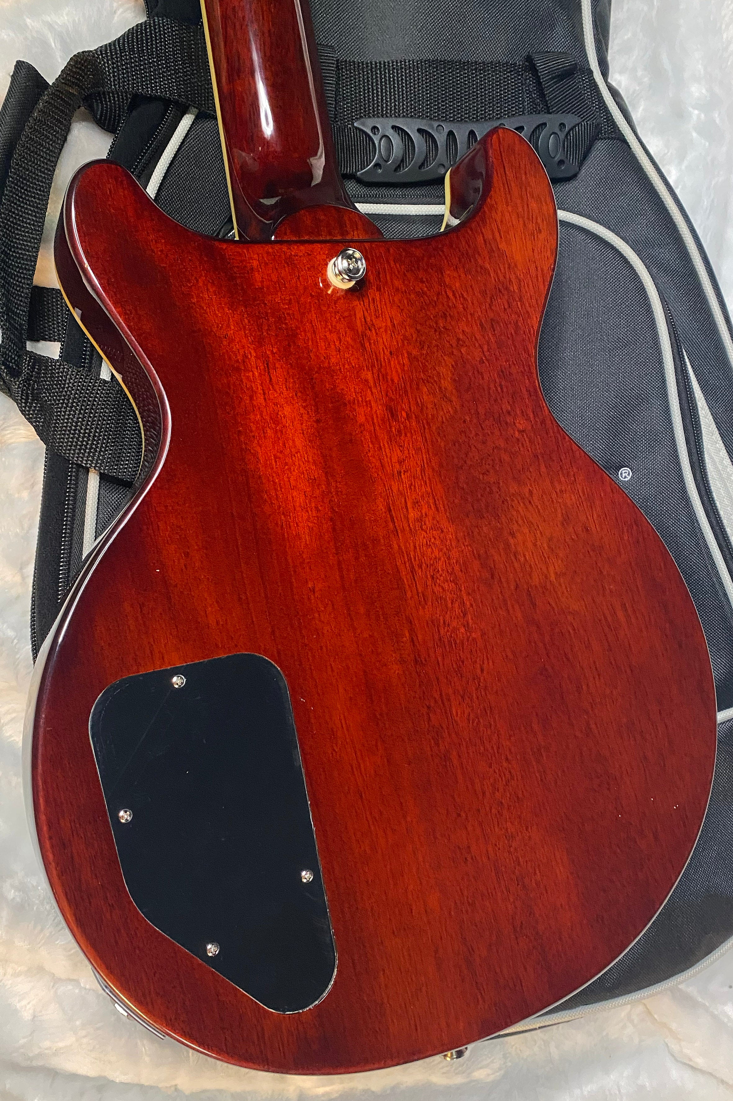 NEW! Epiphone Les Paul Special Double Cut Figured - Bourbon Burst - 7.4lbs - Authorized Dealer - G06477