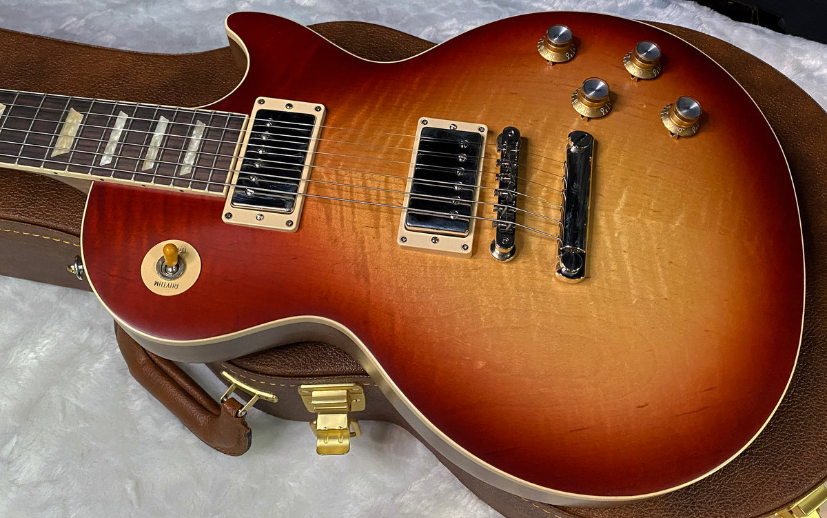 NEW ! 2024 Gibson Les Paul Standard '60s Faded - Vintage Bourbon Burst - Authorized Dealer - 7.4 lbs - G07886