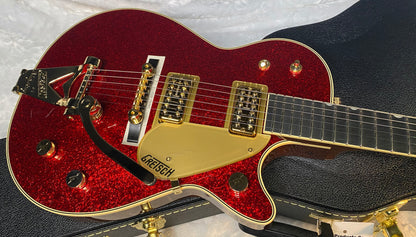 NEW! Gretsch G6129TG-59VS Limited Edition Sparkle Jet String-Thru Bigsby - 8.1lbs - Red Sparkle - Authorized Dealer - Japan - G06544