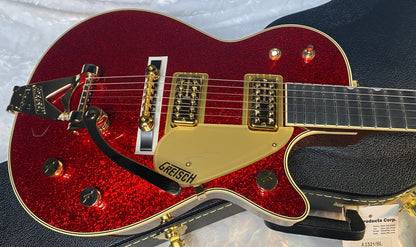 NEW! Gretsch G6129TG-59VS Limited Edition Sparkle Jet String-Thru Bigsby - 8.1lbs - Red Sparkle - Authorized Dealer - Japan - G06544