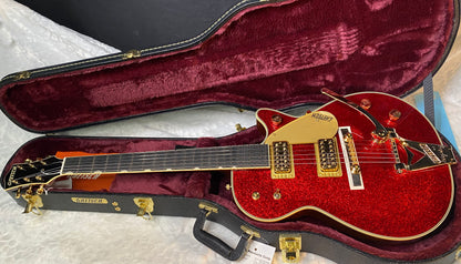 NEW! Gretsch G6129TG-59VS Limited Edition Sparkle Jet String-Thru Bigsby - 8.1lbs - Red Sparkle - Authorized Dealer - Japan - G06544