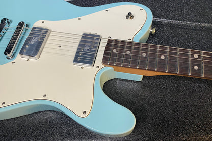 NEW! Fender Kingfish Delta Day Telecaster Deluxe - Daphne Blue - Hardshell Case - Authorized Dealer - 8.3 lbs - G06531