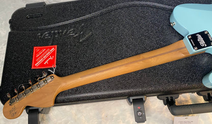 NEW! Fender Kingfish Delta Day Telecaster Deluxe - Daphne Blue - Hardshell Case - Authorized Dealer - 8.3 lbs - G06531