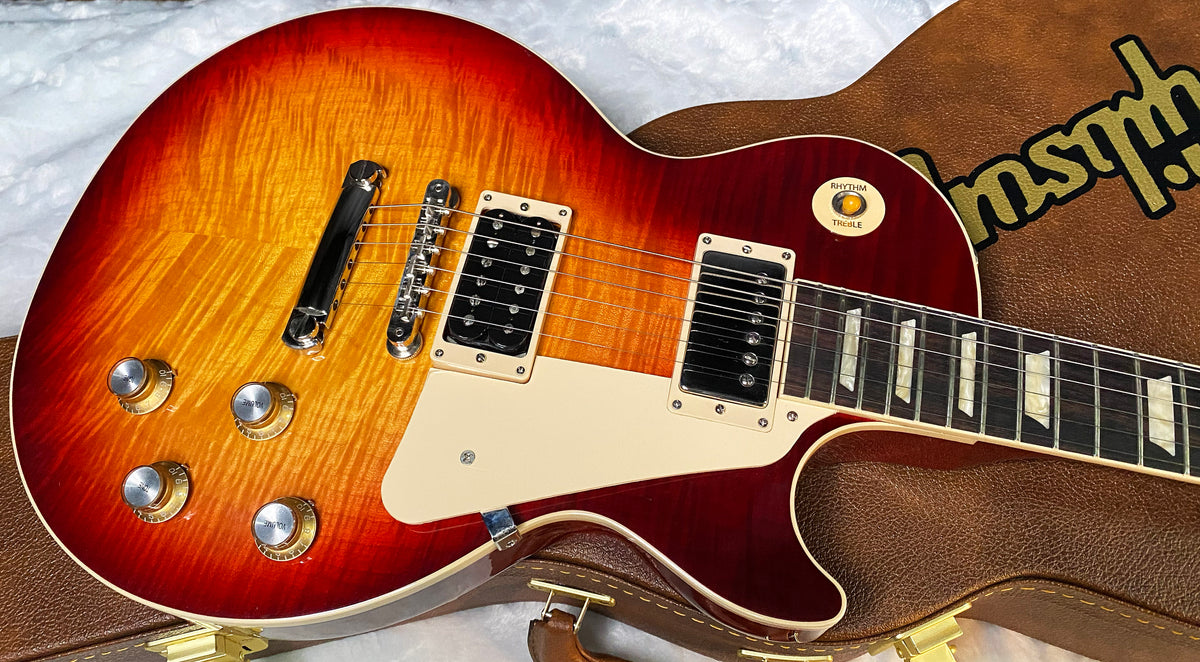 NEW ! Gibson Les Paul Standard '60s - KILLER AAA Flame - Factory Sunburst (custom shop finish) - Bizarre Guitar Limited Edition - .9.2lbs - Authorized Dealer - G07956