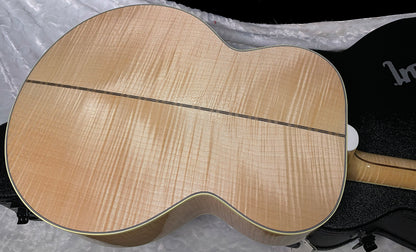 NEW ! Gibson SJ-200 Standard - Custom Shop - Dealer Select - Super RARE - Blue Top - Authorized Dealer - AAAAA Flamed Natural Maple Back & Sides - G07206