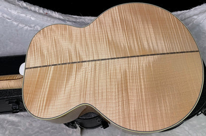 NEW ! Gibson SJ-200 Standard - Custom Shop - Dealer Select - Super RARE - Blue Top - Authorized Dealer - AAAAA Flamed Natural Maple Back & Sides - G07206
