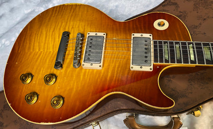 NEW! Gibson Custom 1959 Les Paul Standard Reissue - Molten Amber Burst Murphy Lab Heavy Aged - 2026 Custom Collection Limited Edition - 8.7 lbs - Authorized Dealer - In-Stock! - G07951