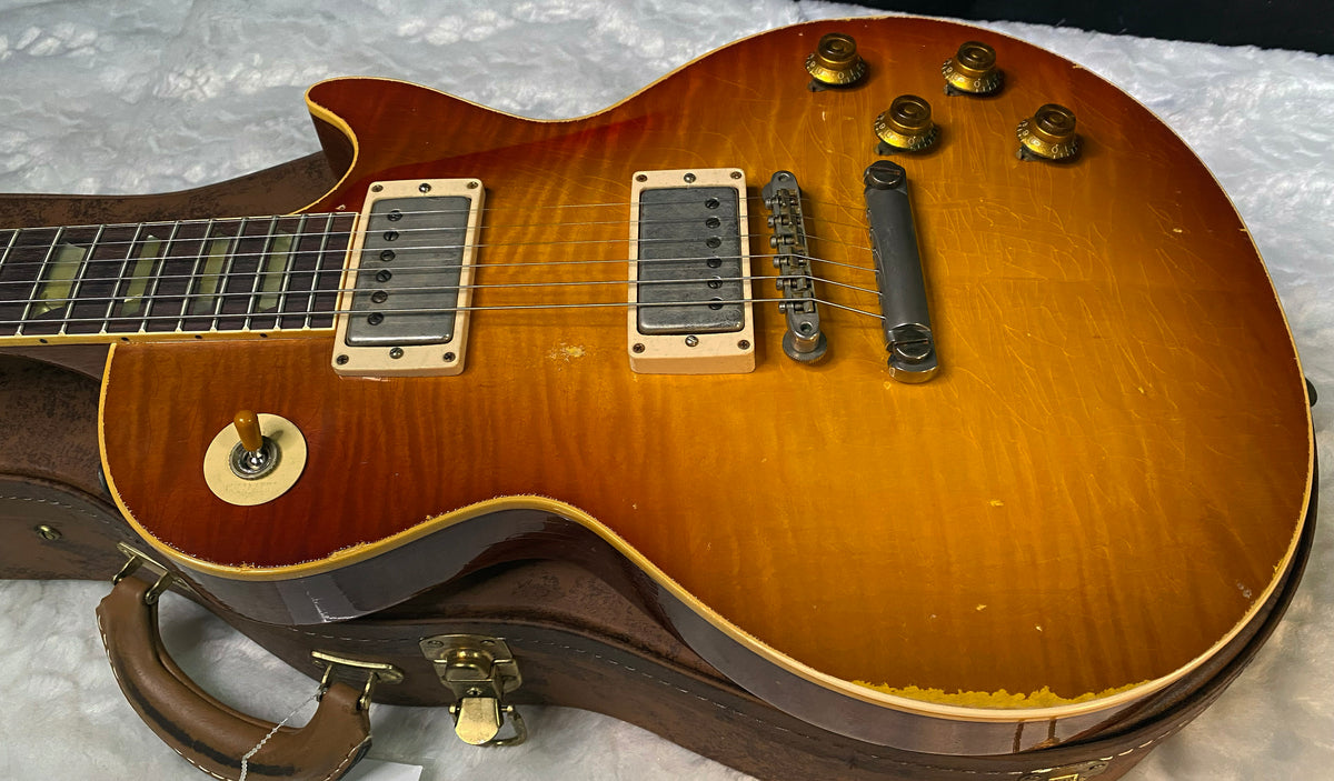 NEW! Gibson Custom 1959 Les Paul Standard Reissue - Molten Amber Burst Murphy Lab Heavy Aged - 2026 Custom Collection Limited Edition - 8.7 lbs - Authorized Dealer - In-Stock! - G07951