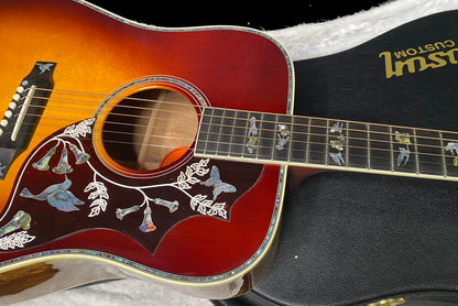 NEW! Gibson Hummingbird Custom Koa - Dealer Select - Autumnburst - Authorized Dealer - Custom Shop - 4.85 lbs - G07194