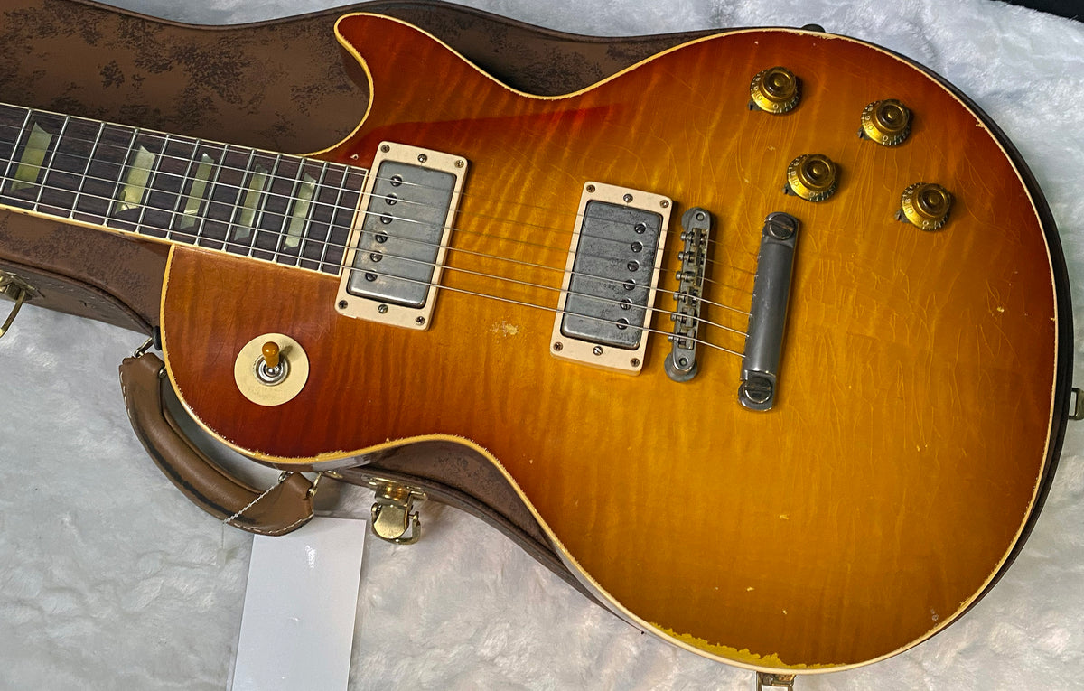 NEW! Gibson Custom 1959 Les Paul Standard Reissue - Molten Amber Burst Murphy Lab Heavy Aged - 2026 Custom Collection Limited Edition - 8.7 lbs - Authorized Dealer - In-Stock! - G07951