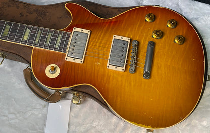 NEW! Gibson Custom 1959 Les Paul Standard Reissue - Molten Amber Burst Murphy Lab Heavy Aged - 2026 Custom Collection Limited Edition - 8.7 lbs - Authorized Dealer - In-Stock! - G07951