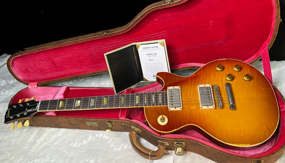 NEW! Gibson Custom 1959 Les Paul Standard Reissue - Molten Amber Burst Murphy Lab Heavy Aged - 2026 Custom Collection Limited Edition - 8.7 lbs - Authorized Dealer - In-Stock! - G07951