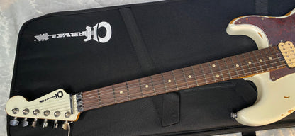 NEW ! Charvel Super-Stock So-Cal Style 1 HSH FR - Floyd Rose - Aged Arctic Finish - Authorized Dealer - G06534
