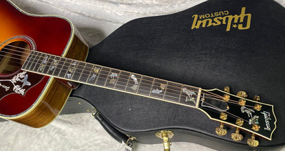 NEW! Gibson Hummingbird Custom Koa - Dealer Select - Autumnburst - Authorized Dealer - Custom Shop - 4.85 lbs - G07194