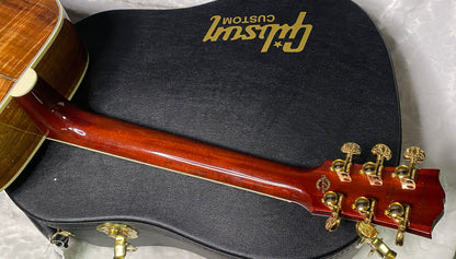 NEW! Gibson Hummingbird Custom Koa - Dealer Select - Autumnburst - Authorized Dealer - Custom Shop - 4.85 lbs - G07194