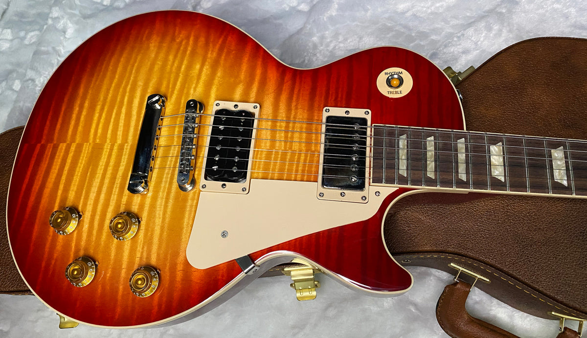NEW ! Gibson Les Paul Standard '50s - KILLER AAA Flame - Factory Sunburst (custom shop finish) - Bizarre Guitar Limited Edition - .9.3 lbs - Authorized Dealer - G07970