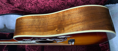 NEW! Gibson Hummingbird Custom Koa - Dealer Select - Autumnburst - Authorized Dealer - Custom Shop - 4.85 lbs - G07194
