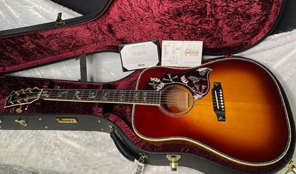 NEW! Gibson Hummingbird Custom Koa - Dealer Select - Autumnburst - Authorized Dealer - Custom Shop - 4.85 lbs - G07194