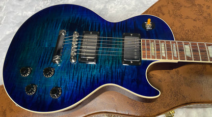 NEW! Gibson Custom 1959 Les Paul Standard Reissue - Deep MS Blue Gloss - One-Off - Beautiful Curly Flame Top - Chambered 7.55 lbs - Authorized Dealer -G07960