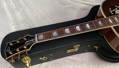 NEW ! Gibson Acoustic SJ-200 Custom Shop Anniversary Limited Edition Acoustic-electric Guitar - Cremona Burst - 4.85lbs - Authorized Dealer - G07193